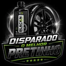 Pretinho Para Pneus 1L KN Brilho Molhado Não Gruda Poeira