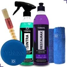 Kit Vonixx Restaurax Plástico E Sintra Fast Limpador Apc