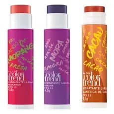 2 unidades de Hidratante Labial Color Trend  4,5g - Avon
