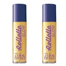2 unidades de Brilho Rollete Glow Baunilha para lábios 5,5ml-Avon