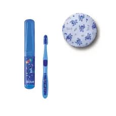 Stitch: 1 touca de banho | 1 Escova de Dentes com estojo -Avon