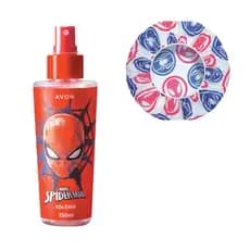 Colônia Spiderman 150ml Perfume + Touca de banho -Avon