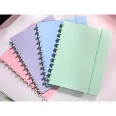 Pasta Catálogo Inteligente Disco A4 com 20 Envelopes Plástico Papelaria Escritório