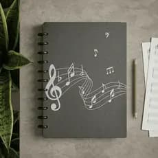Pasta Catálogo Inteligente Disco A4 com 20 Envelopes Plástico Papelaria Escritório Pasta Preta