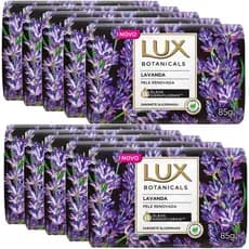 Kit 10 Sabonetes Lux Botanicals Lavanda 85g - Limpeza e Frescor Diário