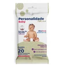 Lenços Umedecidos Pocket - Pack com 20 Unidades