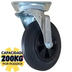 RODA GIRATORIO PARA LIXEIRAS CONTAINERS 1000 LITROS