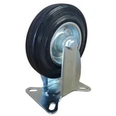 RODA 5 POLEGADAS 512 RODA BORRACHA 100KG FIXO