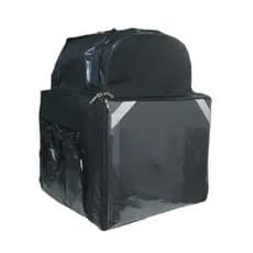 Bag Mochila Motoboy 100% Lona Impermeável 45 Litros COM ISOPOR LAMINADO Lanches Pizza Delivery