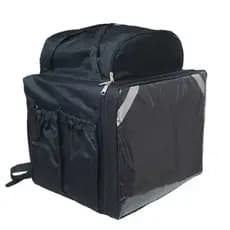 Mochila Bag Motoboy Com Isopor Laminado 45 litros Pizzas Lanches Entregas Delivery Térmica