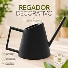 Regador para Plantas Leve e Compacto, Ergonômico e com Bico Fino para Regar com Precisão 450ml.