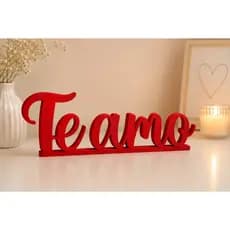 Placa Decorativa Te Amo Personalizada Foto | Presente Romântico para Namorados, Casais e Aniversário