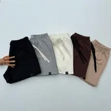 Kit 5 Shorts feminino Básico short moletom bermuda feminina short academia dia a dia shortinho confortavel
