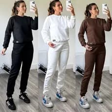 conjunto feminino moletom calça jogger blusa de frio AEROLOOK conjunto de frio conjunto moletom feminino