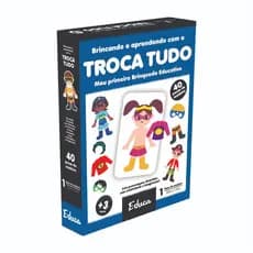 Jogo Me Vista Troca Tudo Veste Bem Madeira Infantil Pedagógico Educativo de madeira