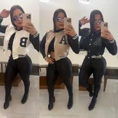 JAQUETA  FEMININA,CASACOS E BLUSA ELEGANTE JAQUETA PRA  INVERNO CASUAL JAQUETA COLEGIAL
