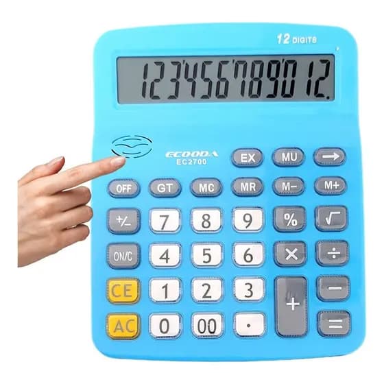 Calculadora Eletrônica Grande Comercial Mesa Escritório Pro Envio Rapido e no maximo 24hrs 🚀🚀🚀