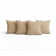 Capas De Almofadas Kit Com 4 Capas Oxford liso 45x45 Decoração