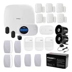 Kit Alarme Intelbras com Central AMT 2018 EG | Proteção com Controle pelo Celular e Sirene