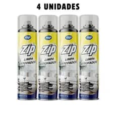 Limpa Estofados Espuma Mágica Limpa a Seco Zip Clean Spray 300ml 1/2/3/4 Und