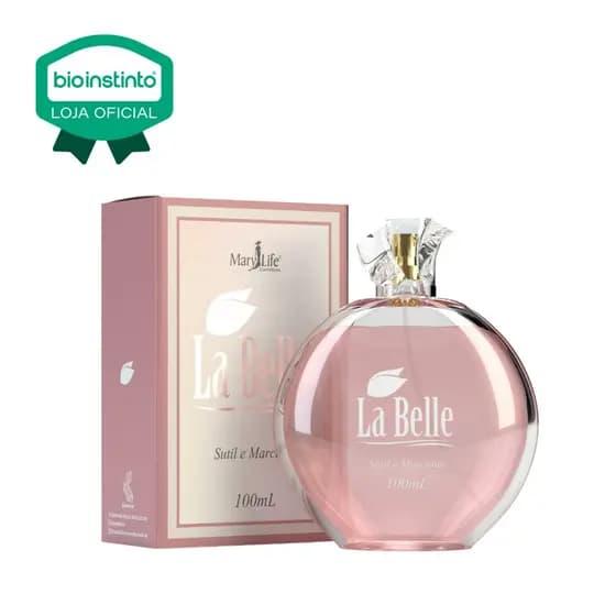01 UN PERFUME LA BELLE MARY LIFE 100mL Colônia Marcante Feminino Perfum Notas Florais Longa Duração