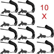 Kit 4 ou 10 Mangueiras de ar pressurizada 3.5mts para limpeza + bico