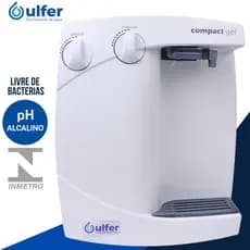 Purificador Ulfer Compact Gel | Água Alcalina + Gelada por Compressor | 10 Etapas Ecopure®