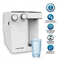 Purificador Ulfer Compact Duo | Água Alcalina + Gelada por Compressor | 10 Etapas Ecopure®
