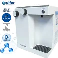 Purificador Ulfer Compact Duo Água Alcalina Gelada com Ozônio Compressor 10 Etapas Ecopure Original