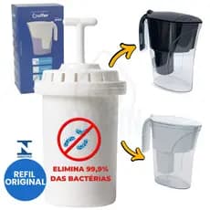 Refil Vela Filtro Da Jarra Purificadora De Água Portátil Pratic BACFREE Ulfer