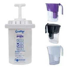 Kit 2x Filtro Vela Refil Jarra Purificadora Bacfree Pratic Ulfer Água
