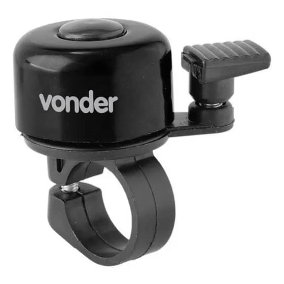 Campainha Buzina Sino Para Bicicleta Bike Aço Carbono Vonder