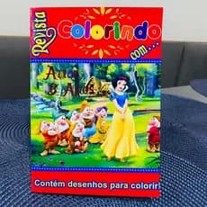 Livro de colorir lembrancinha Branca de Neve personalizada "LOGO APÓs A COMPRA, ENVIE NOME E IDADE DA CRIANÇA "