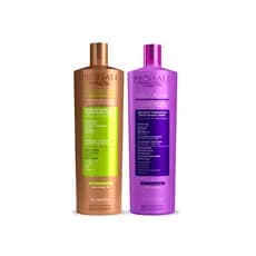 Kit Realinhamento Burix One Cabelos Crespos + Realinhamento Select Blond Cabelos Loiros Prohall