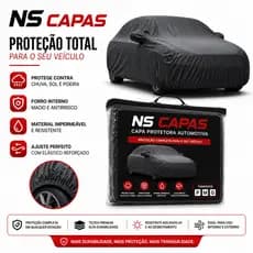 Capa Para Cobrir Carro Forrada Impermeável Proteção Anti Raios Uv
