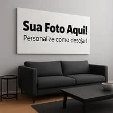 Quadro Decorativo Personalizado Com Sua Foto Imagem Logo Mosaico Sala Quarto Escritório