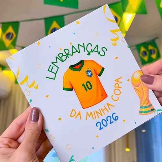 Álbum de Figurinhas Personalizado do Bebê | Estilo Copa do Mundo | Fotos do Bebê
