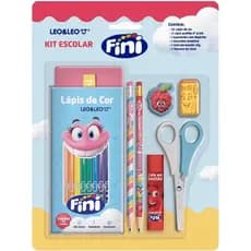 KIT ESCOLAR C/6 PECAS FINI