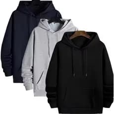 Blusa Moletom masculino  Frio Liso Estiloso Jaqueta Premium Canguru peluciada  Casual Inverno
