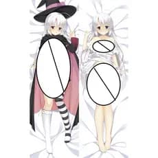 Imagem Dakimakura Capa De Almofada Dupla Face Impressão Anime Honkai Estrela Ferroviário Fronha Abraçando