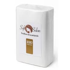 100Un Toalha Descartável para Manicure e Pedicure – Salão de Beleza