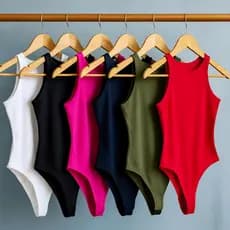 Body Feminino Suplex Regata Lisa Blusinha Básica