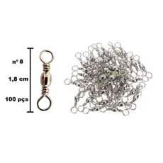Girador Nickel nº 8 Ottoni - 100 peças