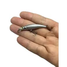 Isca Meia Água MINI 50 Kawana 5 cm - COR CROMO