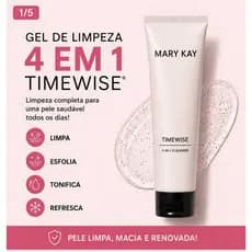 Gel de Limpeza 4 em 1 TW Mista/Oleosa