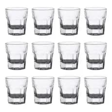 🥃 Jogo Copos 🍸 Shot 🥂 40ml Vidro Transparente Drink 🍻 Dose 🎈 Festa 🎊 Bar Tequila Vodka 💎 Luxo 🎉