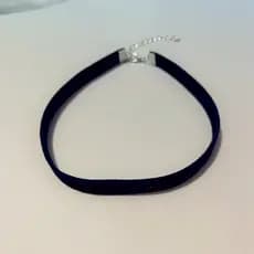 Gargantilha De Veludo Preto Para Mulheres , Vintage , Faixa Larga , Joias Minimalistas Da Moda