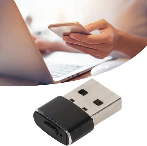 Mini Mouse Jiggler ON Off Button Simulador De Movimento De USB Para Laptop Desktop