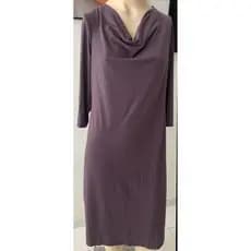 Vestido Glamour Gola Drapeada