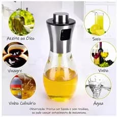 Spray Pulverizador de Azeite Vidro Inox 200ml LE-5289